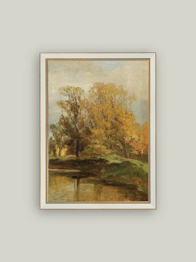 Autumn Study Framed Art