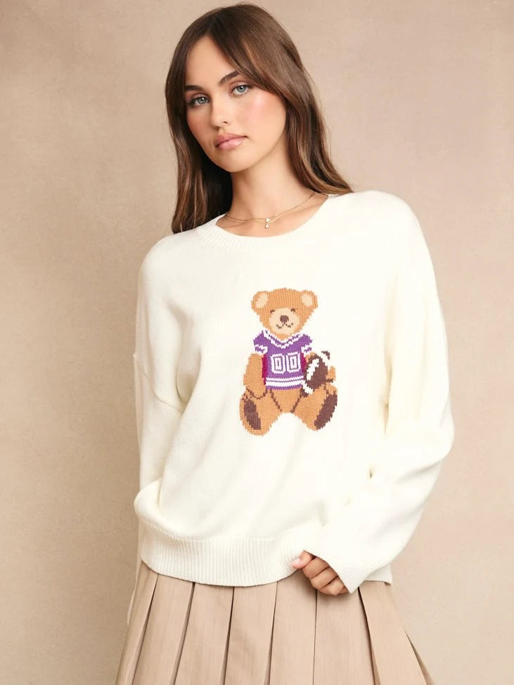 Teddy Football Sweater