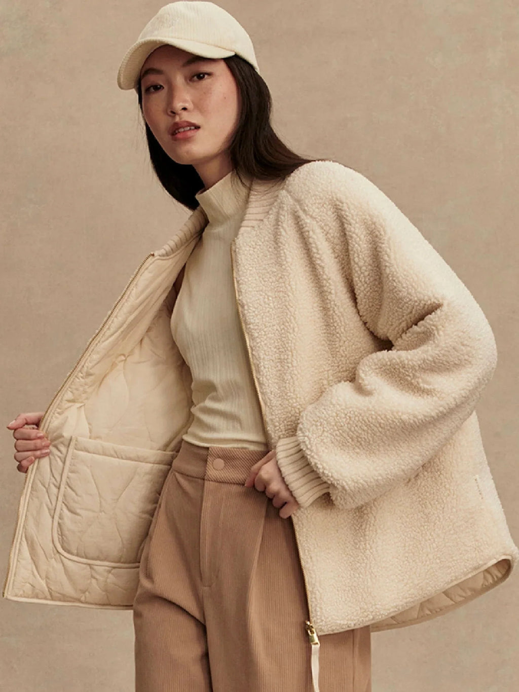 {Varley} Serina Reversible Quilt Jacket