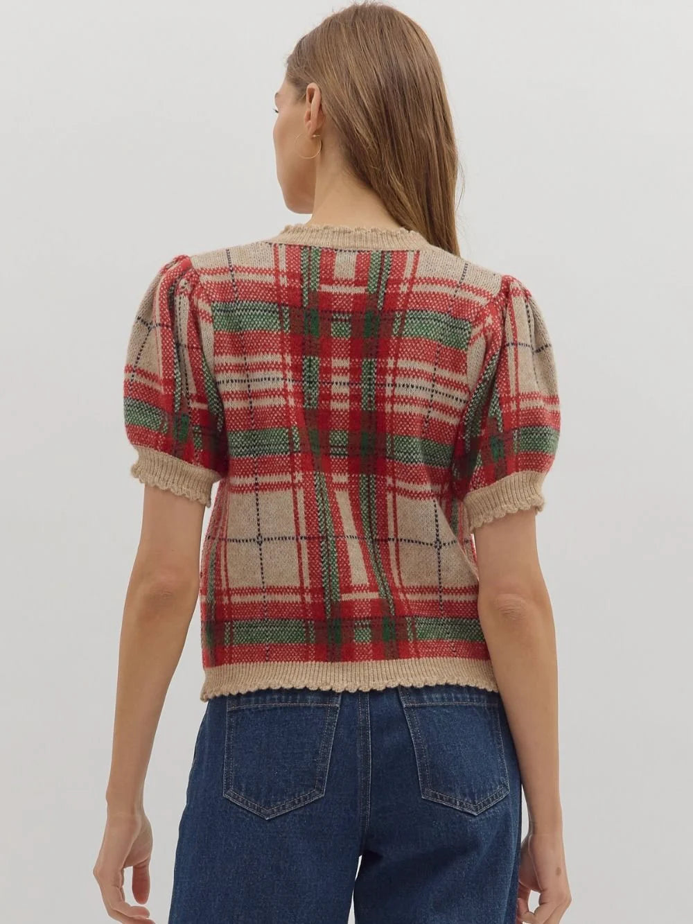 Plaid Times Cardigan