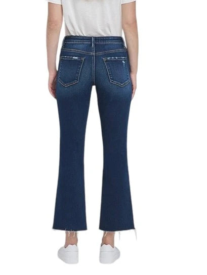 Lovervet : High Rise Mini Bootcut Jeans