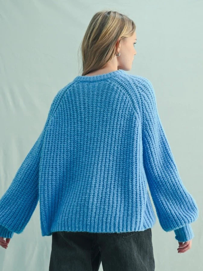 Brushed Button Up Cardigan