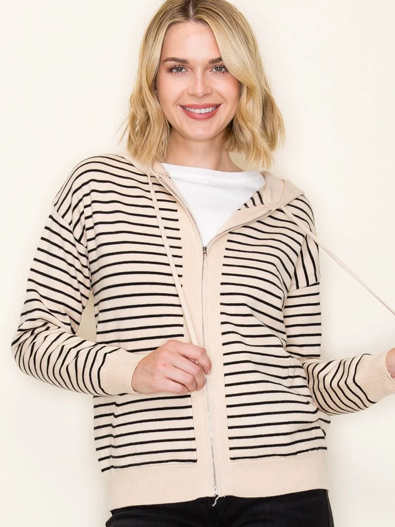 Sassie Hooded Cardigan