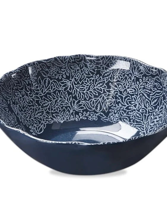 Haisley Melamine Serving Bowl