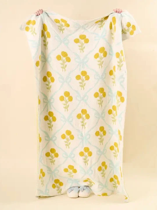 Cozy Dreams Luxe Blanket- Marigold Lane Blue