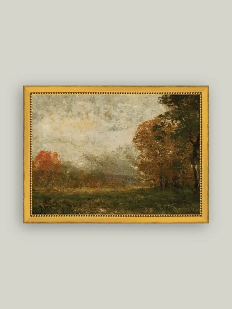 Autumn Trees Framed Art