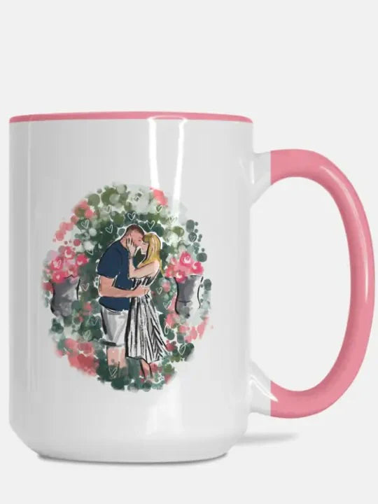 Taylor & Travis Engaged Mug