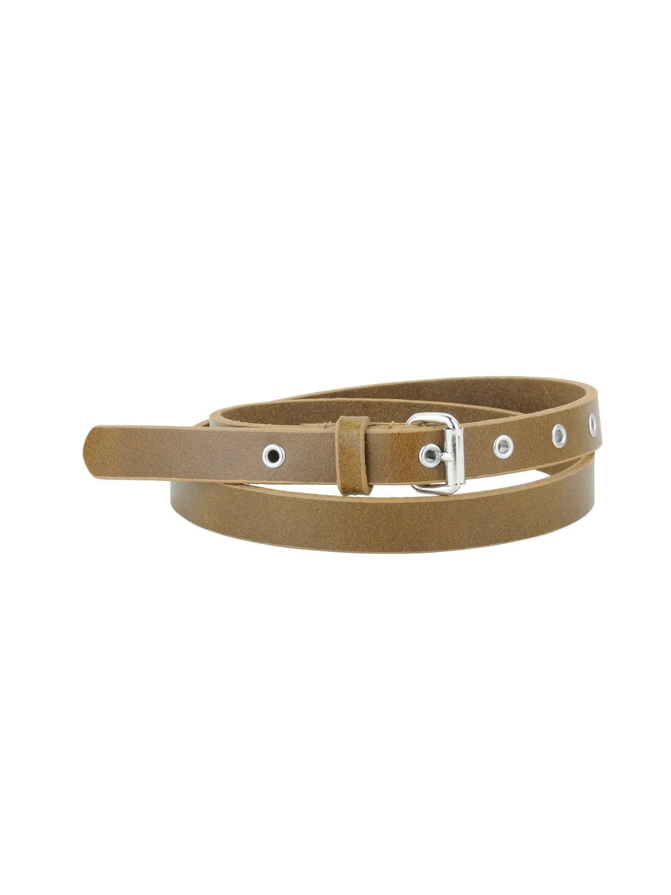 Skinny Grommet Belt