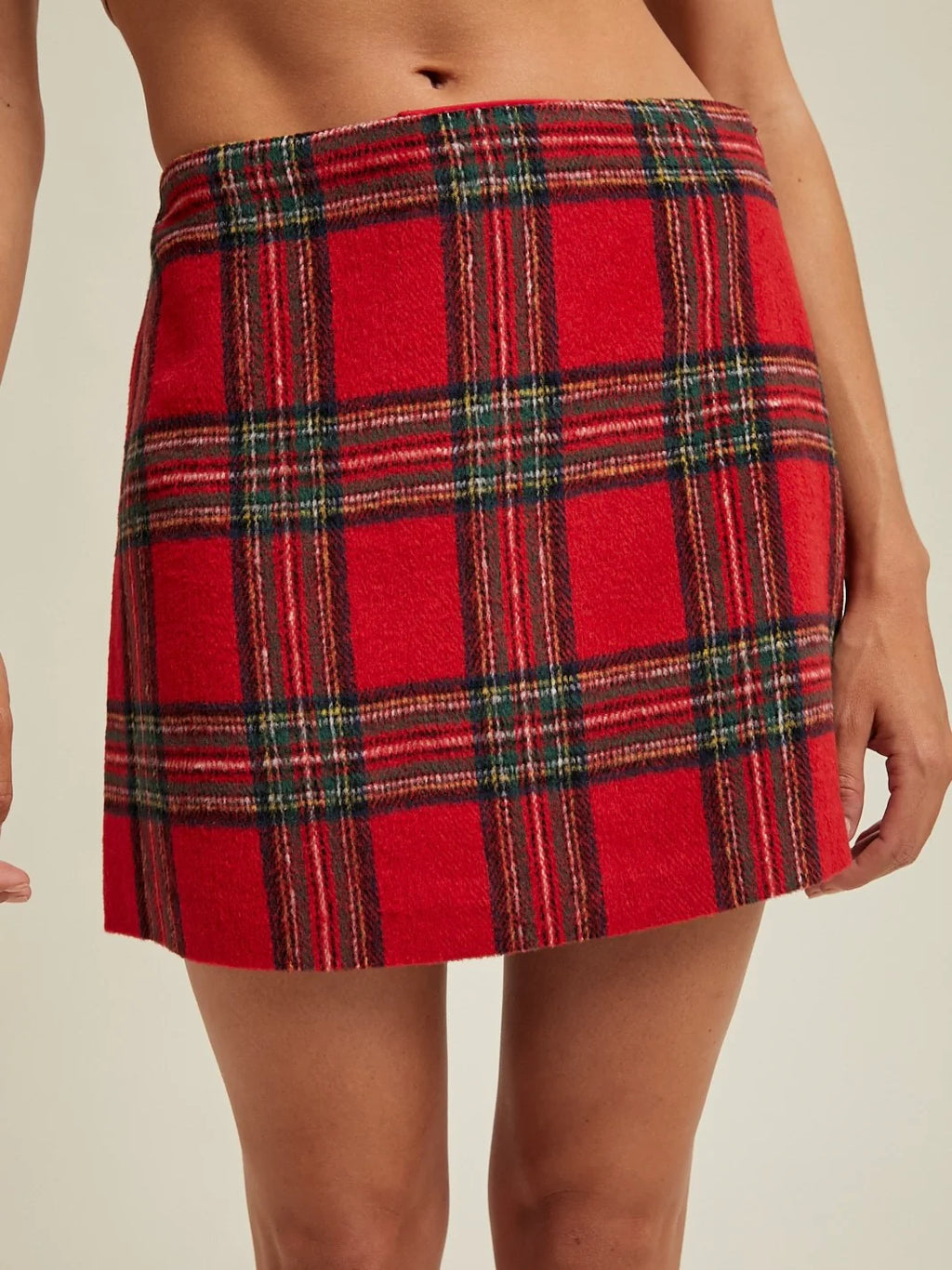 Lauren Plaid Mini Skirt