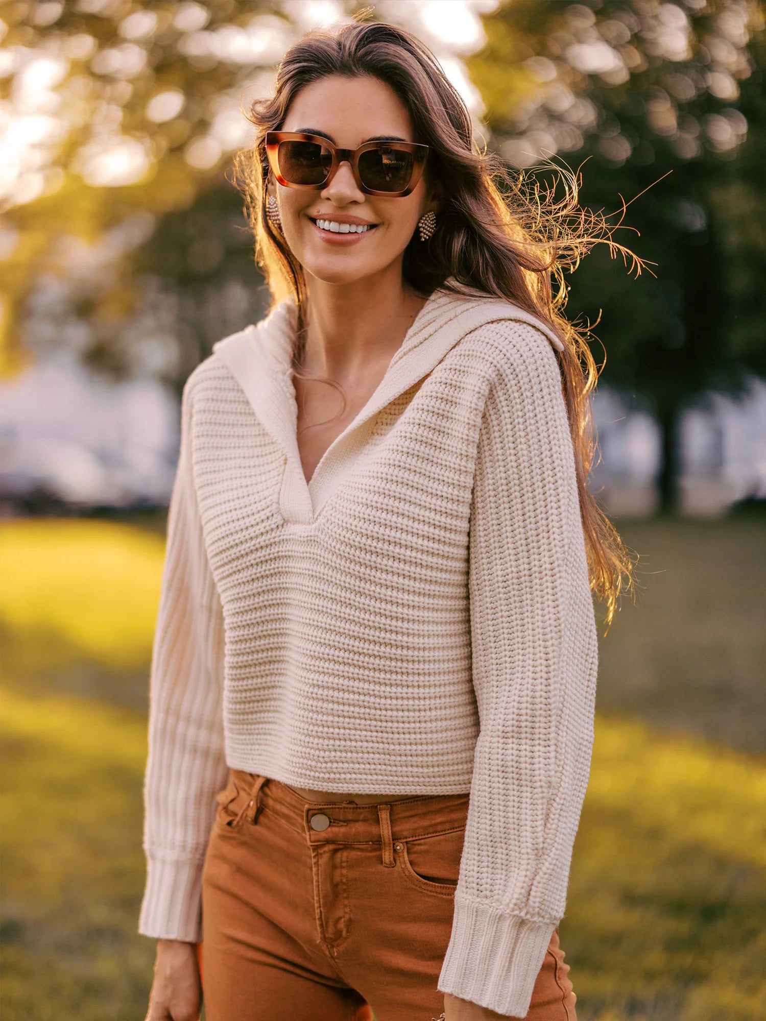 Jessica Johnny Collar Sweater