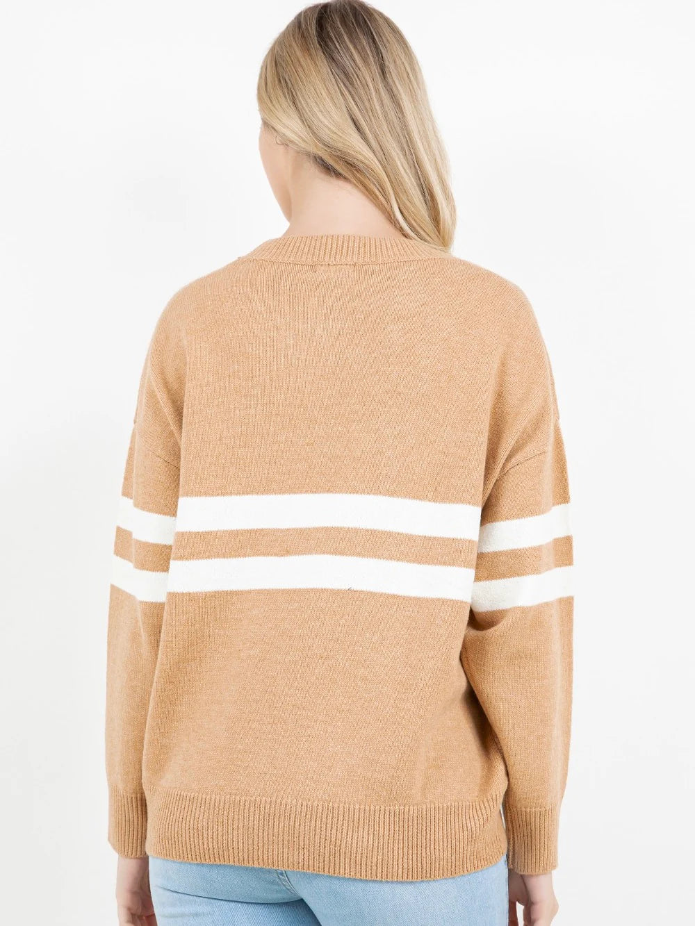 Reese Striped Crewneck Sweater
