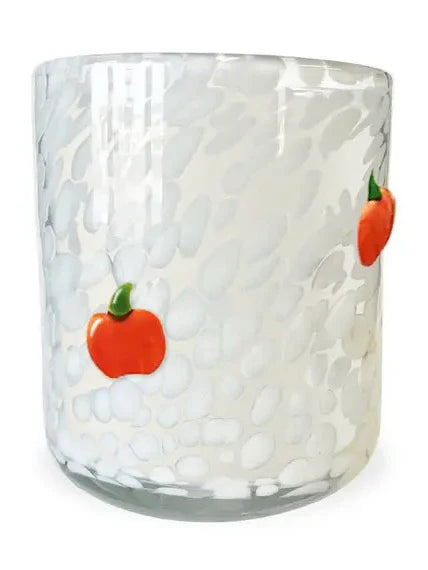 Pumpkin Patch Icon Confetti Candle