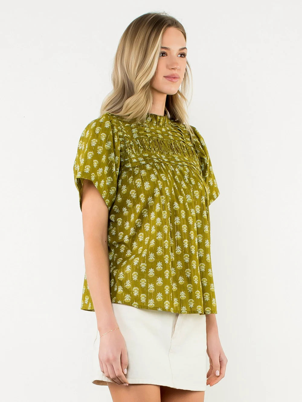 Betty Block Print Top