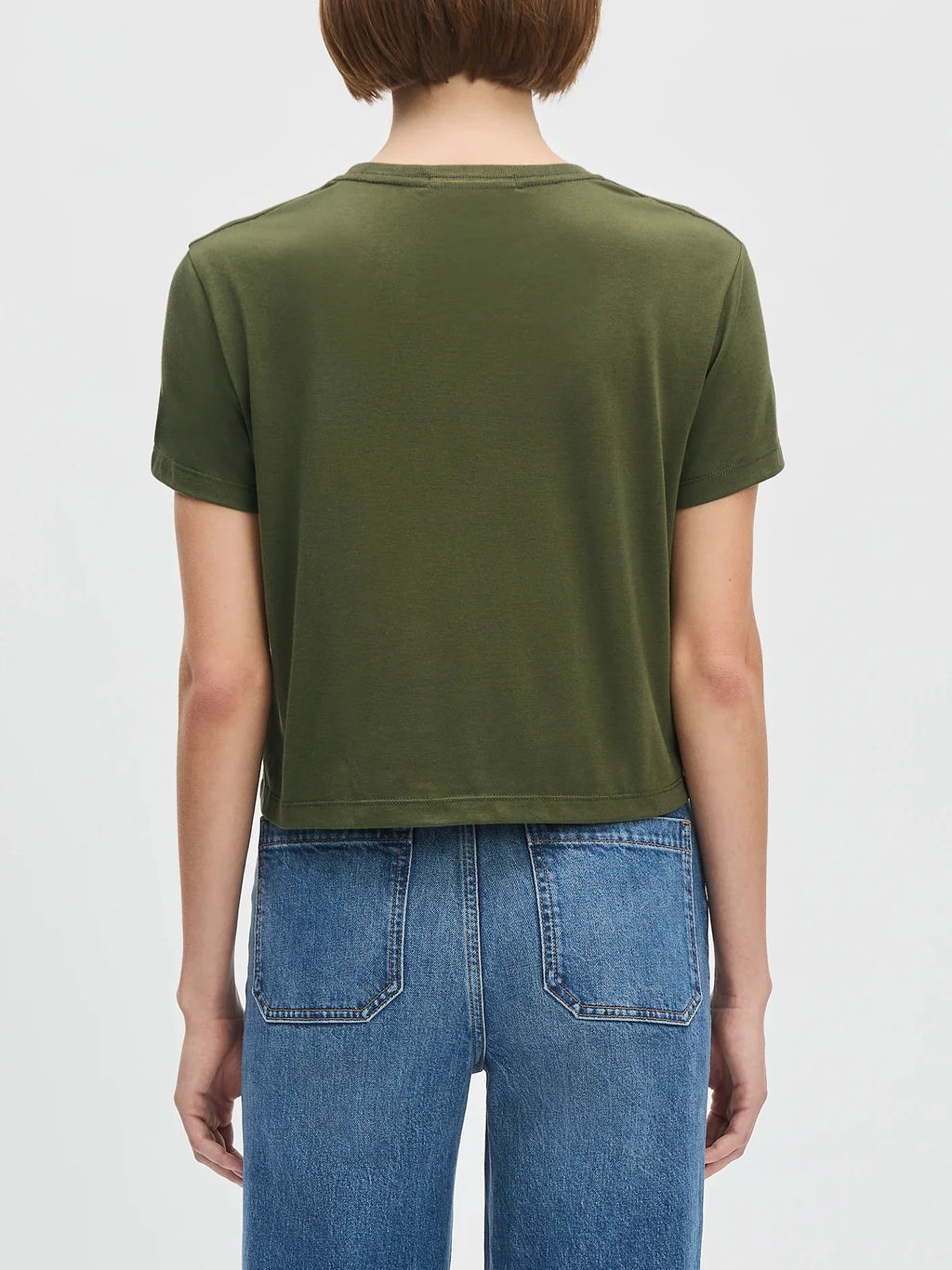 {Favorite Daughter} Cropped Collegiate Tee