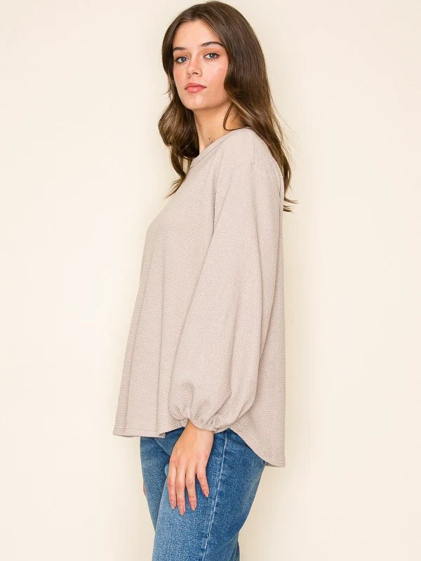 Kendra Cloud Knit Top