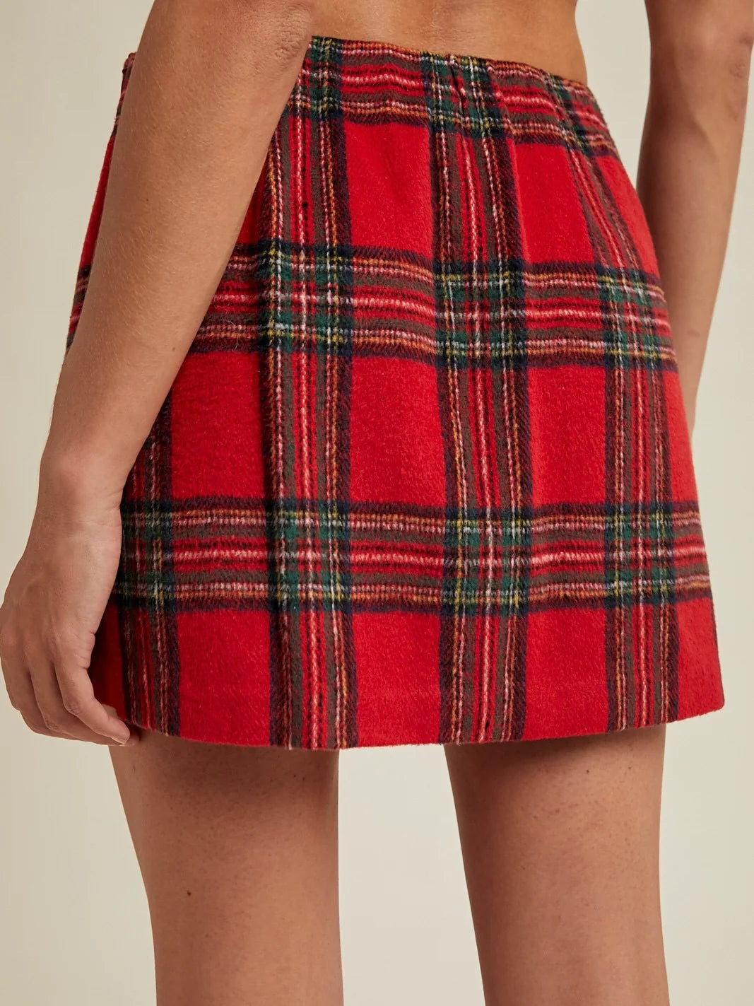 Lauren Plaid Mini Skirt