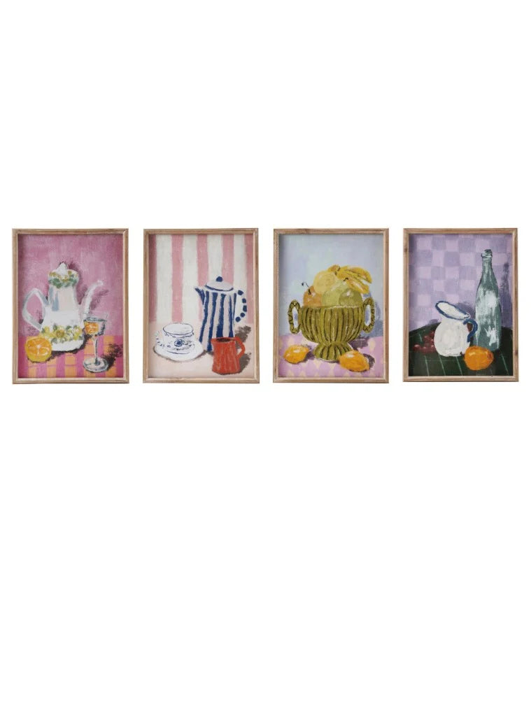 Wood Framed Wall Decor