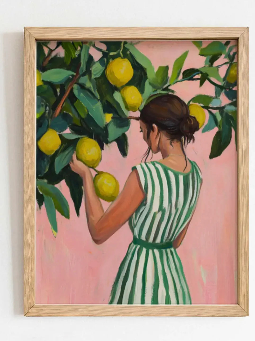 Print in Gold Antique Frame