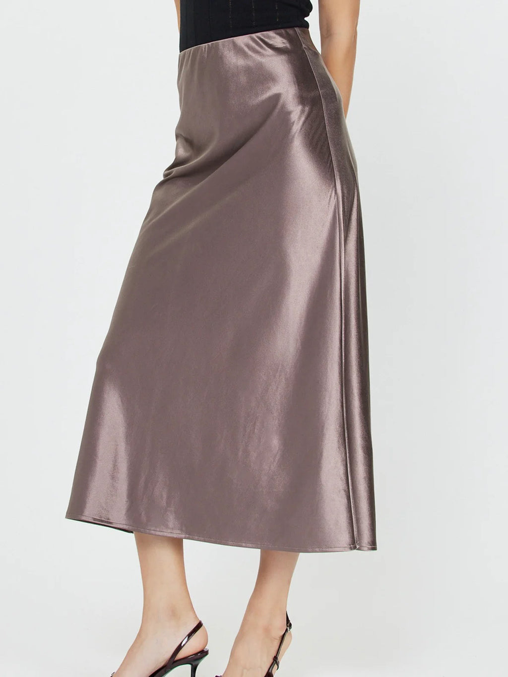 Sadie Satin Skirt
