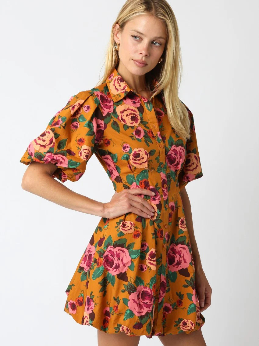 Rubi Floral Bubble Dress