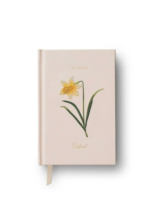 Birth Month Mini Embroidered Journal