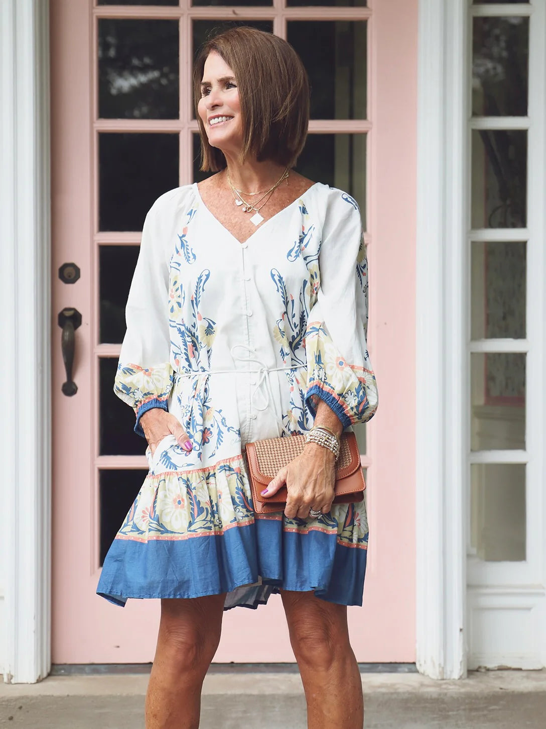 {Cleobella} Thora Mini Dress