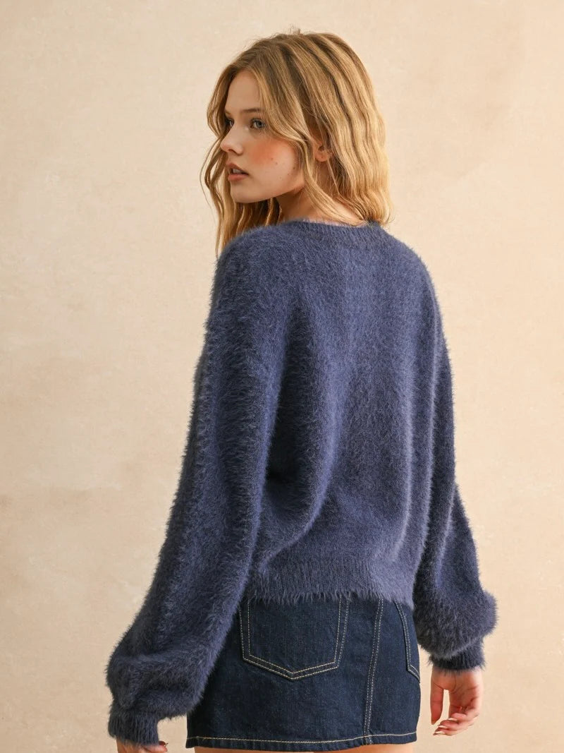 Lindsey Cherry Cardigan