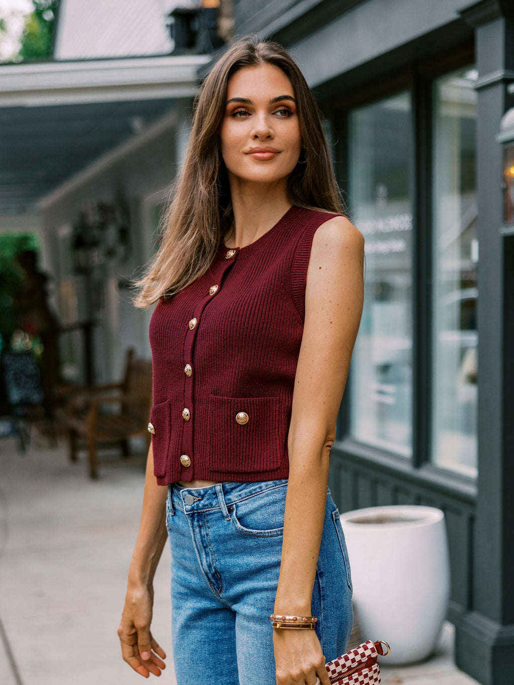 Aliya Sweater Vest