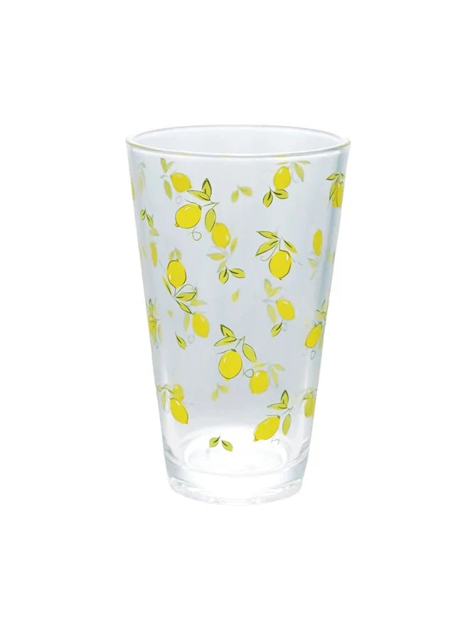 16oz. Lemon Drinking Glass