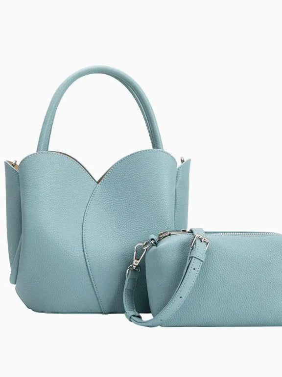 Tulip Top Handle Bag