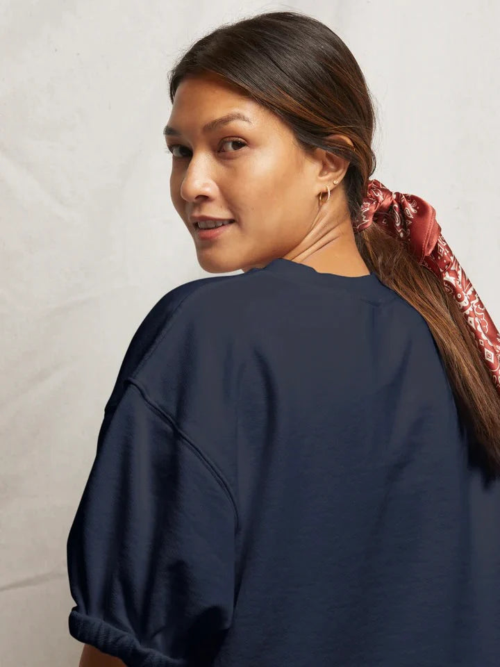 {perfectwhitetee} Rebecca Puff Sleeve Sweatshirt