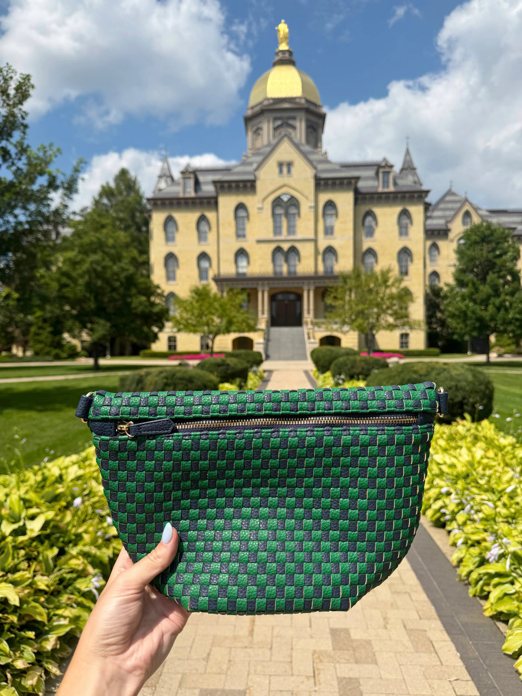 Custom Checkered Quinn Bag