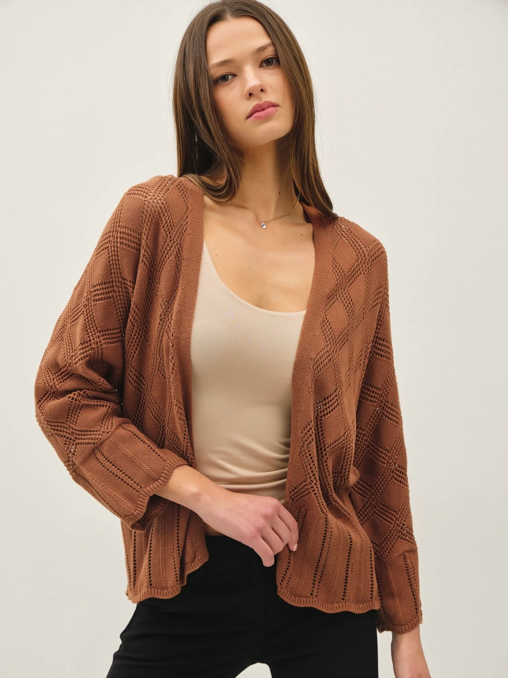 Carrie Crochet Cardigan