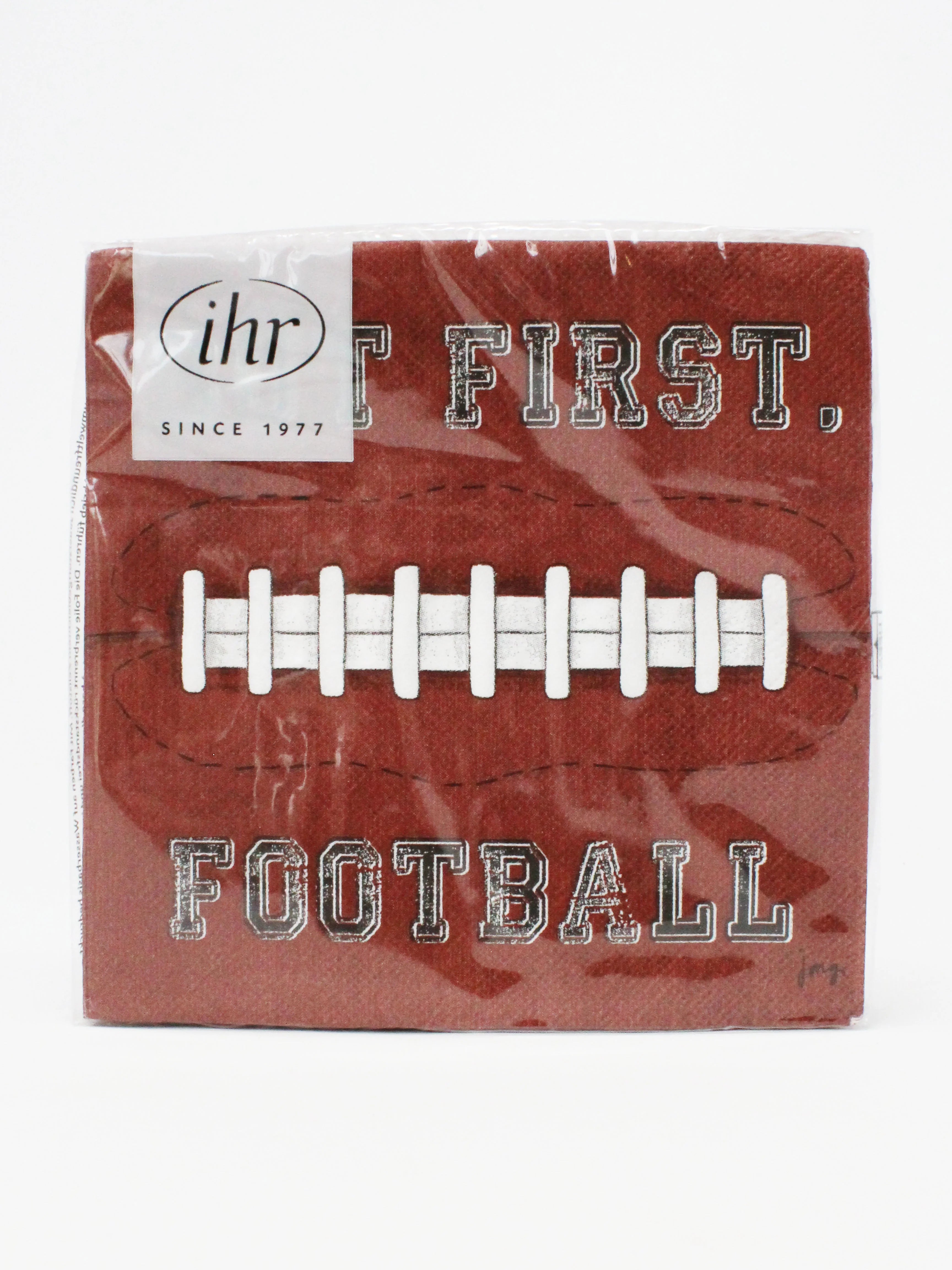 Football First Cocktail Napkins