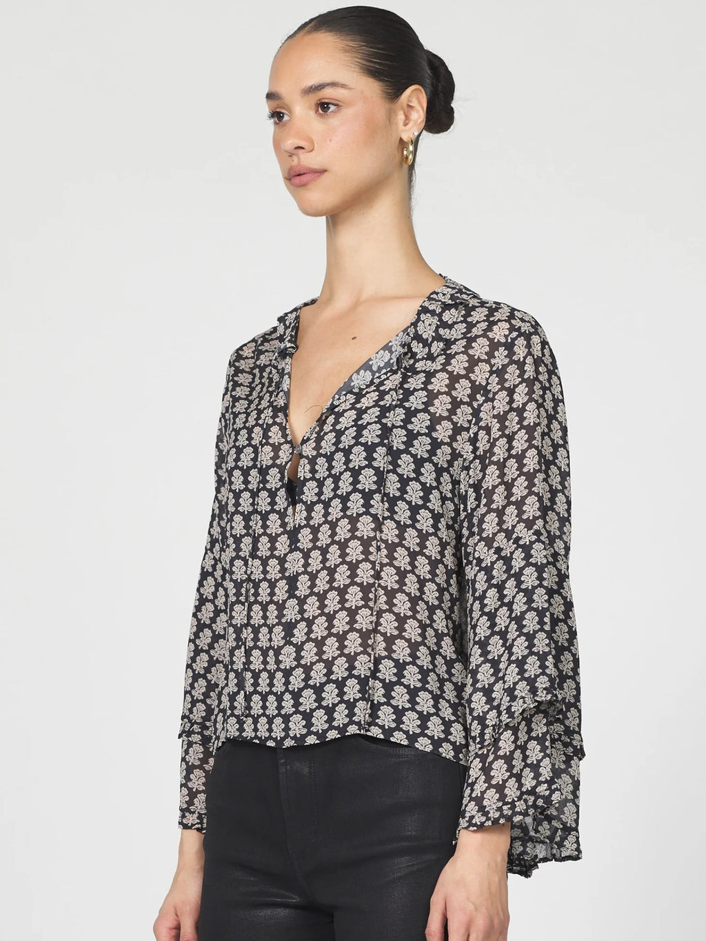 {Dear John Demin} Jacquel Top