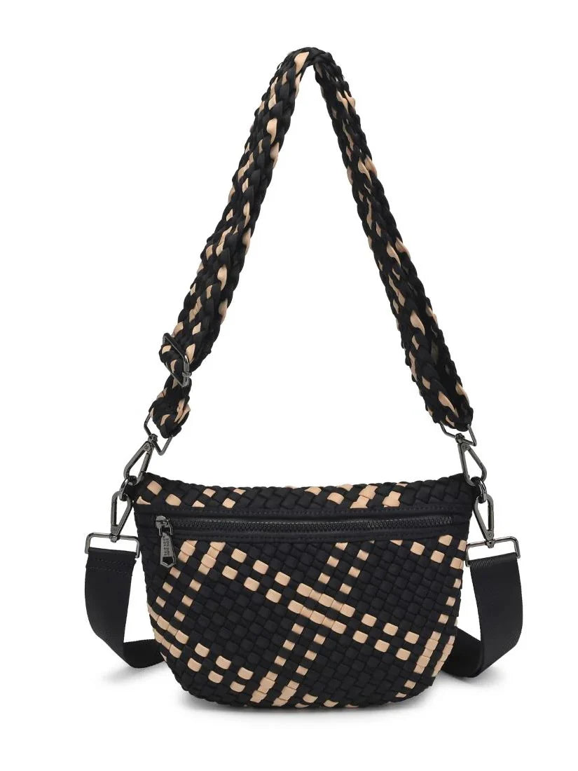 Ethereal Plaid Crossbody