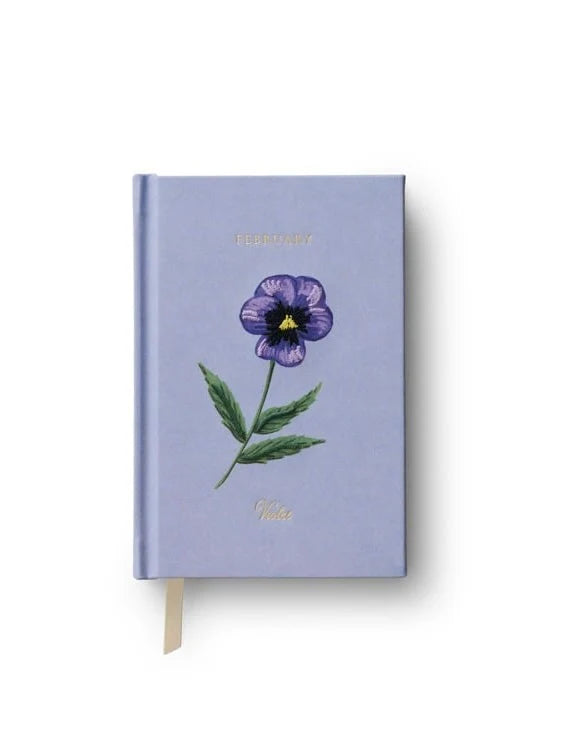 Birth Month Mini Embroidered Journal