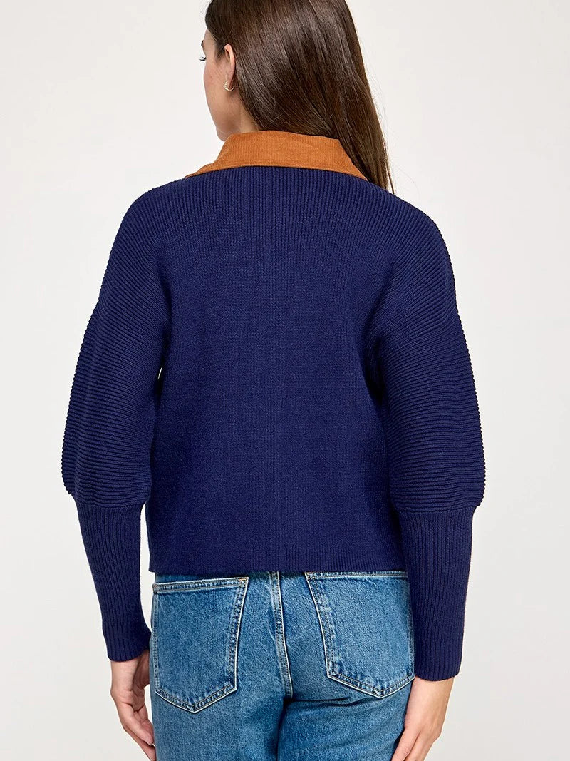 Corduroy Contrast Sweater