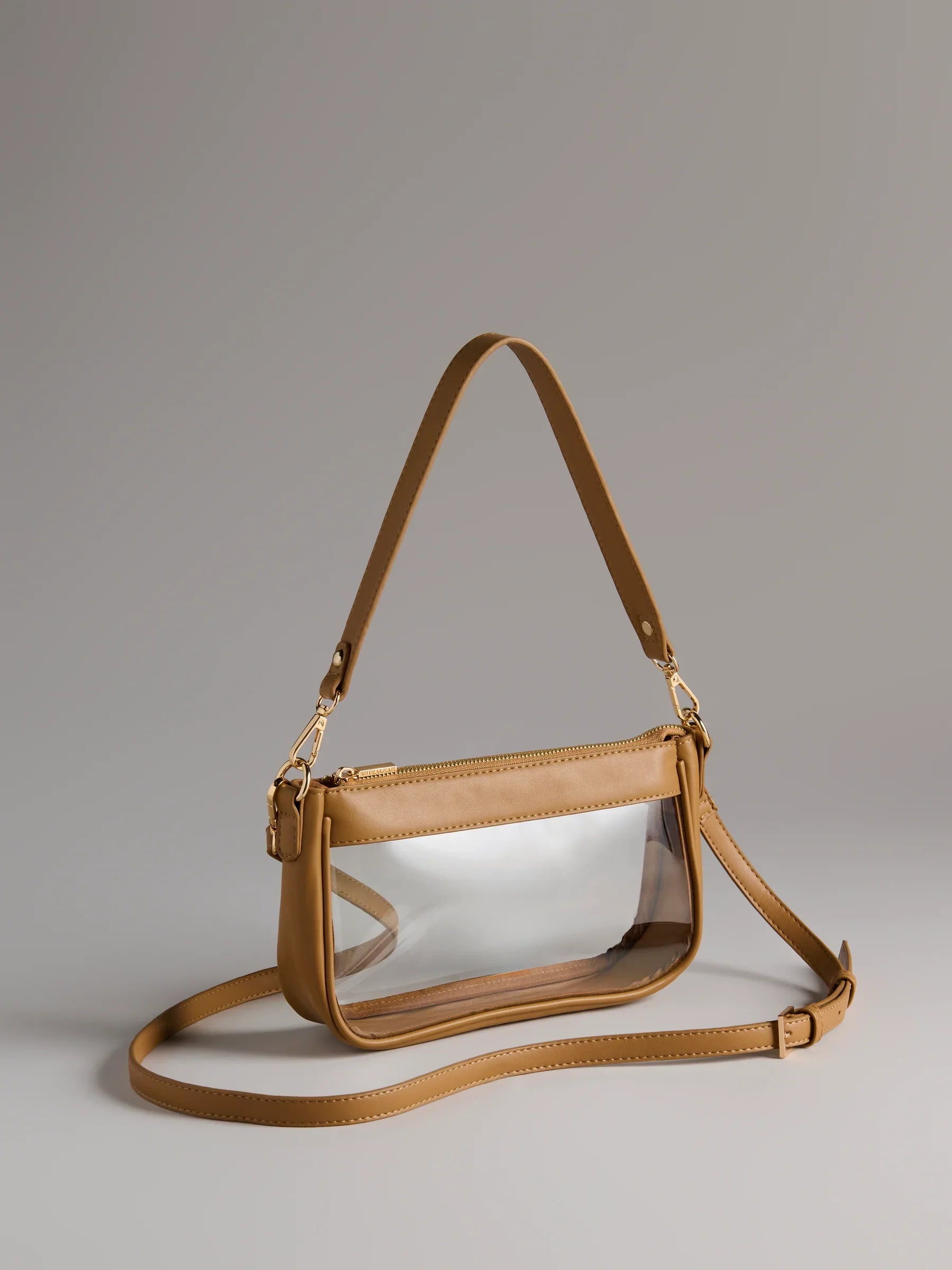 Clear Taylor 2-Way Shoulder Crossbody