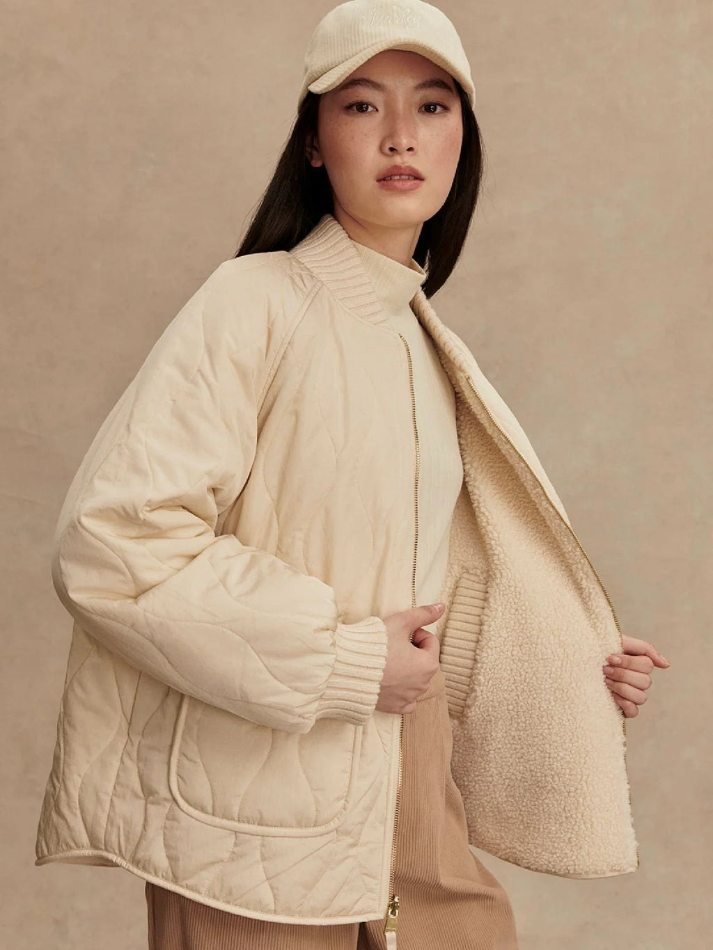 {Varley} Serina Reversible Quilt Jacket