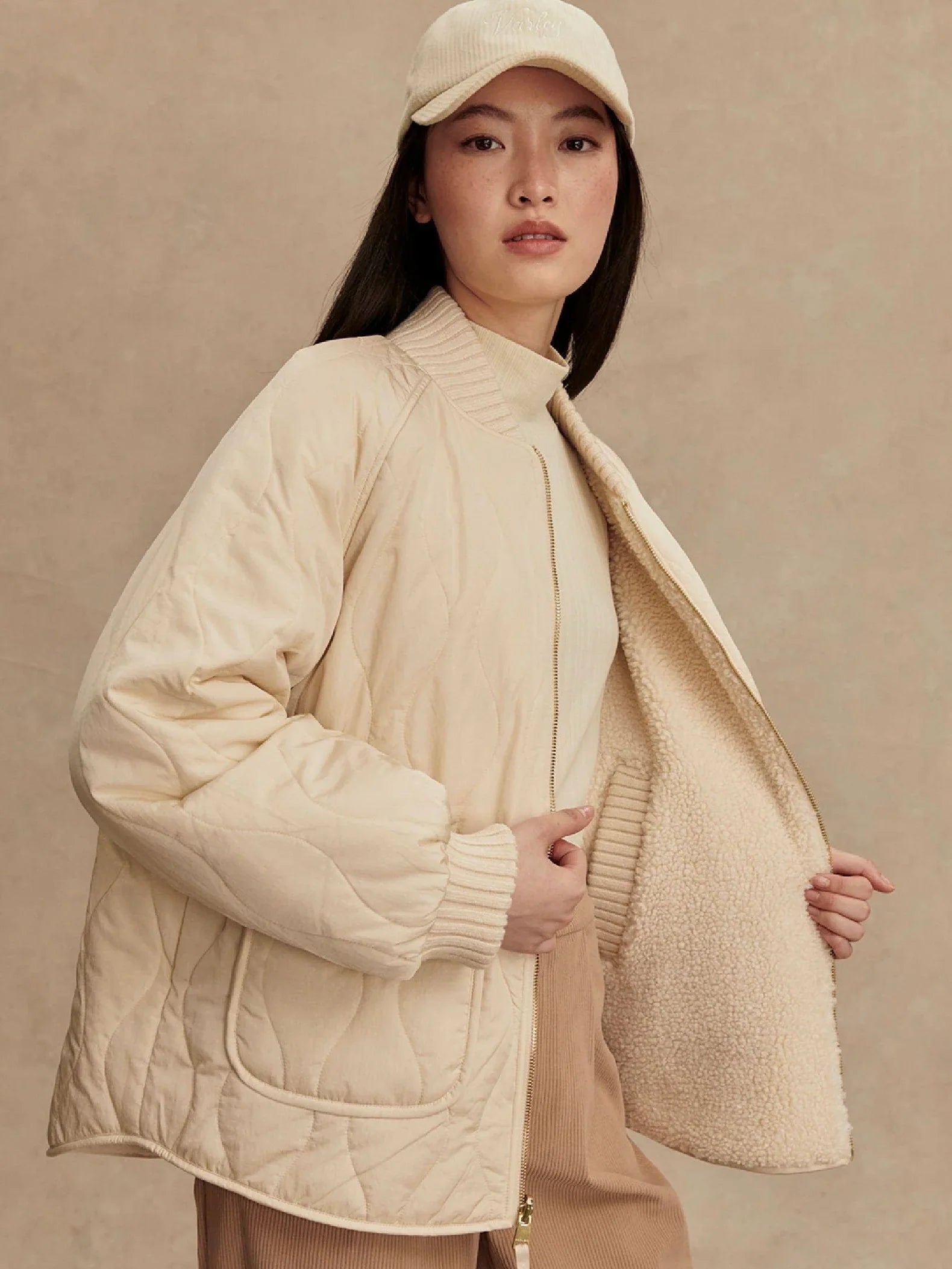 {Varley} Serina Reversible Quilt Jacket