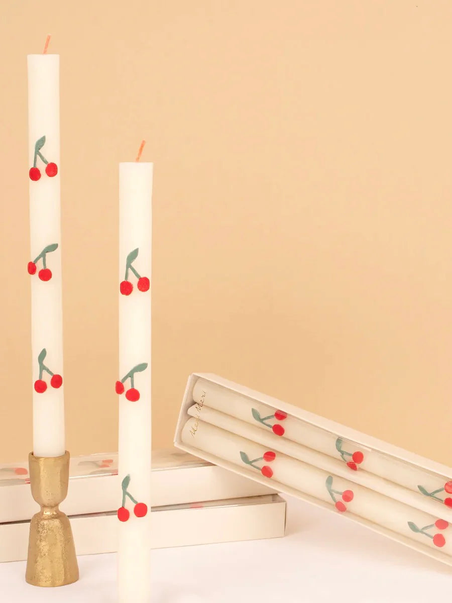 Cherry Table Candles