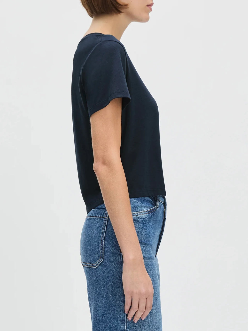 {Favorite Daughter} Cropped Collegiate Tee