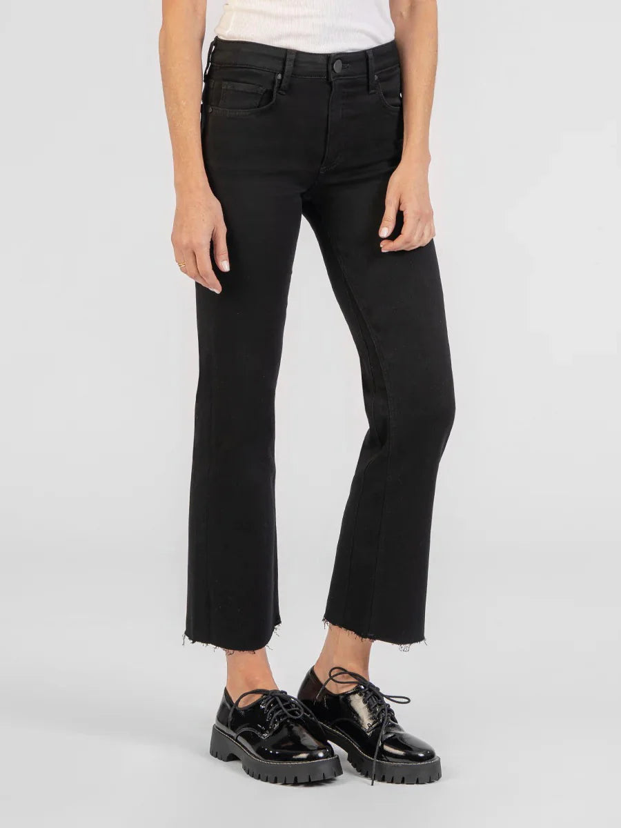 Kut Jeans : Kelsey Mid Rise Ankle Flare