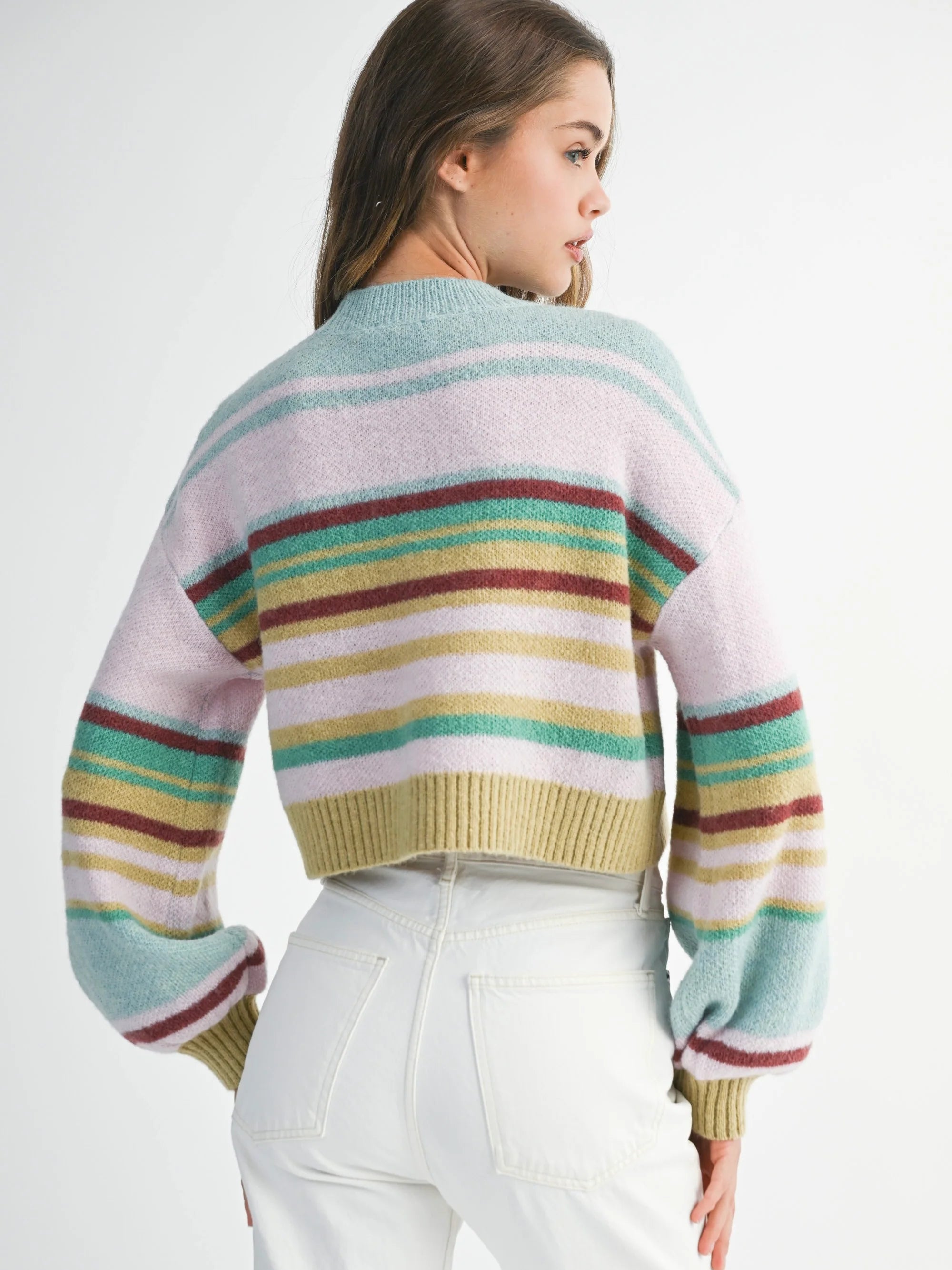 Sandra Stripe Pullover Sweater