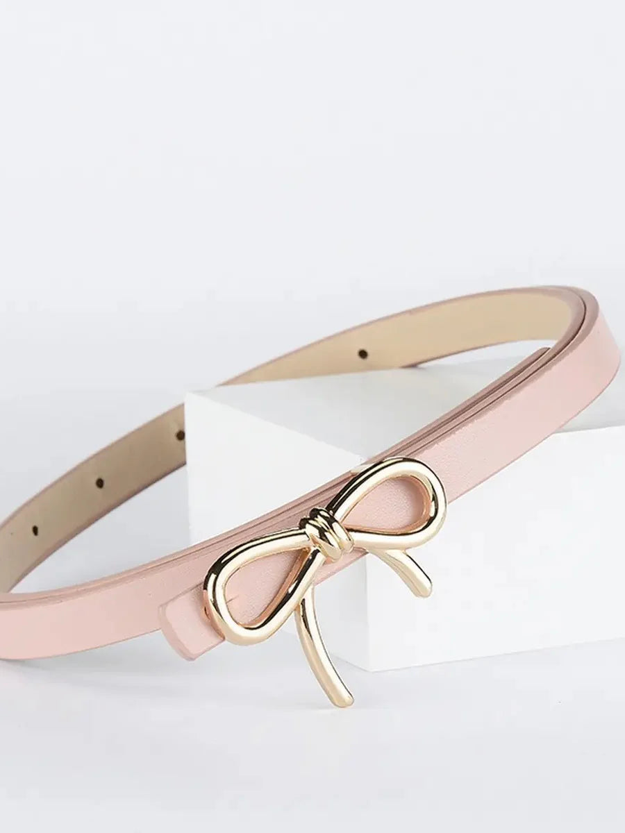 Skinny Bow Belt