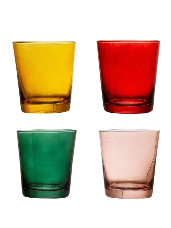 Low Ball Drinking Glasses