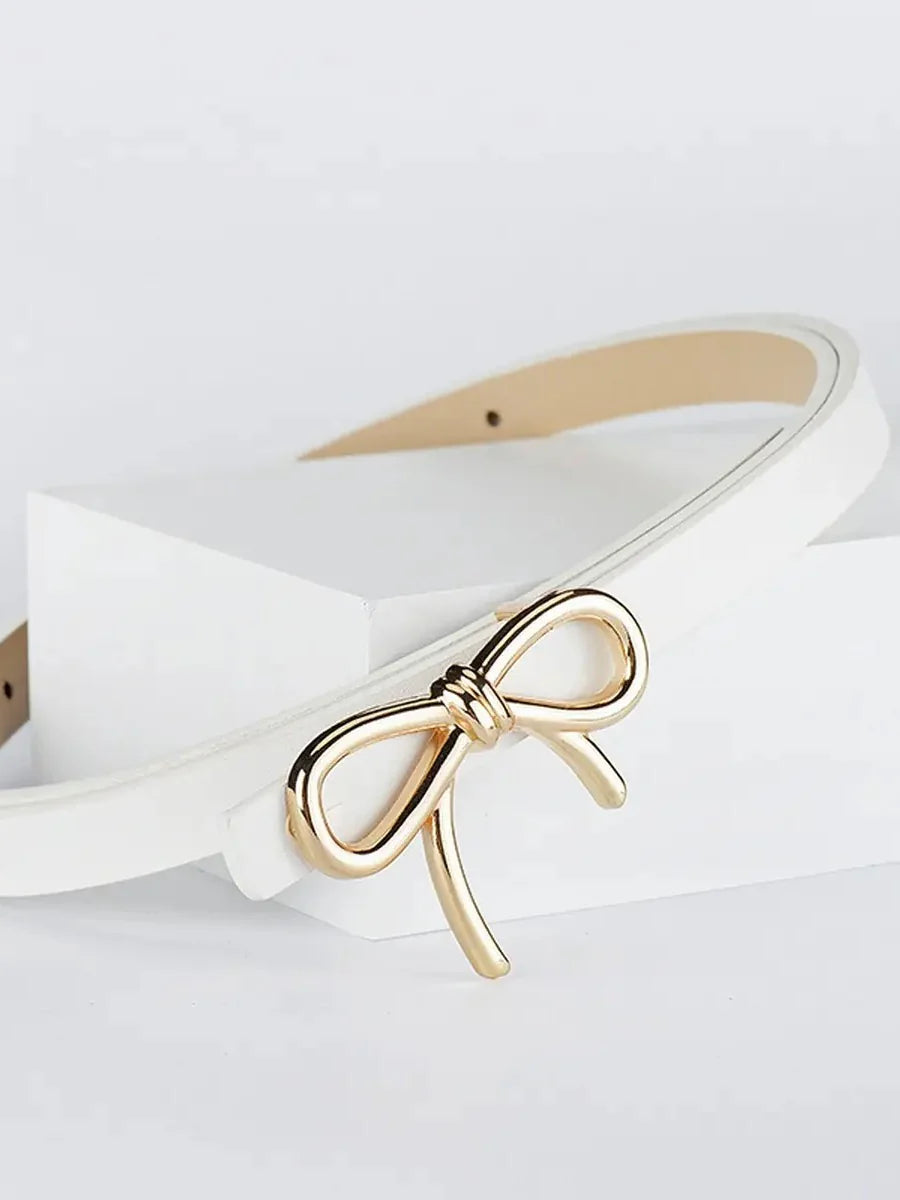 Skinny Bow Belt