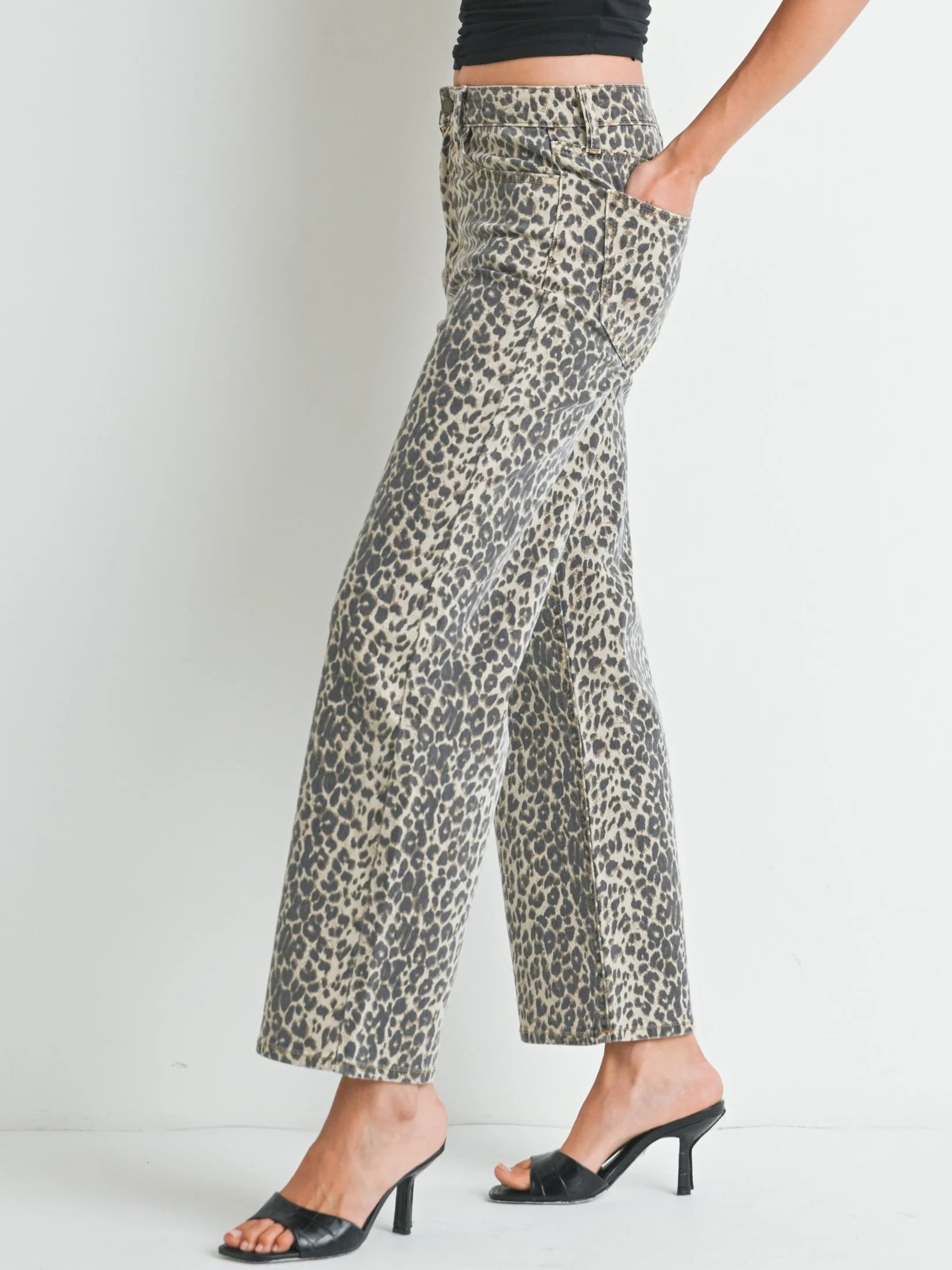 Just Black Denim : High Rise Vintage Straight Jean