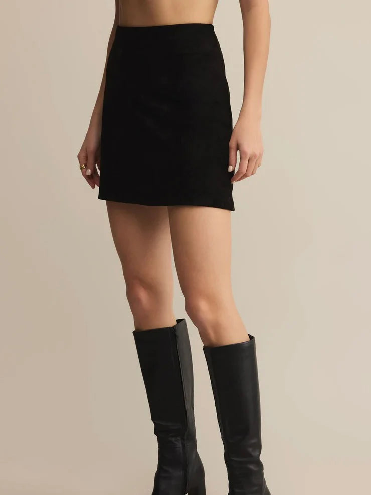 {Z Supply} Ciera Suede Mini Skirt